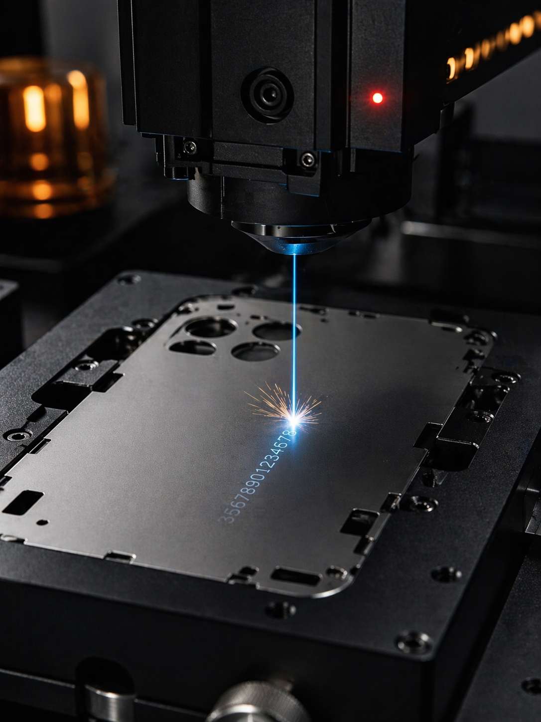 Laser IMEI verification